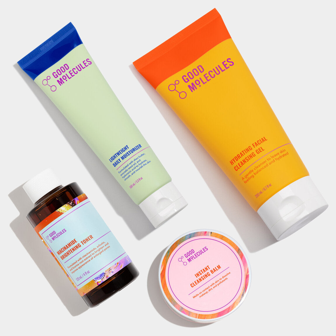 DOUBLE CLEANSE, TONE, MOISTURIZE